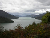 Scenic view of Marlborough Sounds
